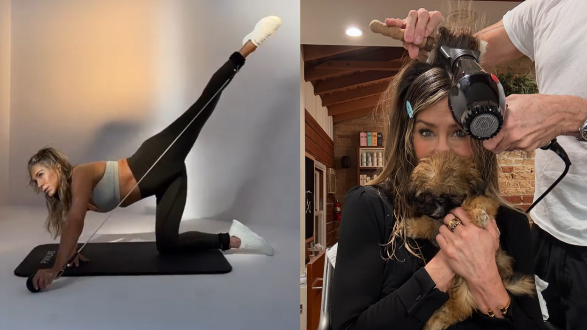 Jennifer Aniston explica por que evita lavar o cabelo depois dos treinos - Imagem do artigo