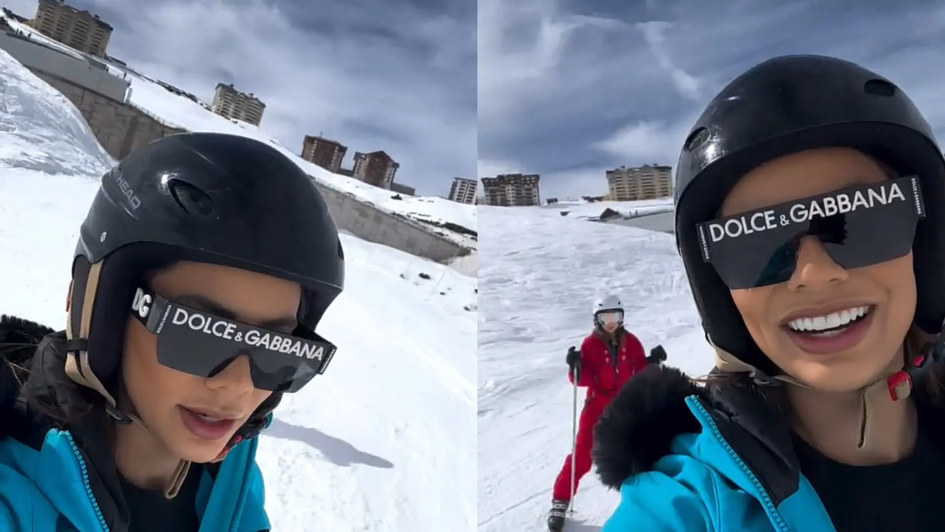 Lexa exibe óculos Dolce & Gabbana de mais de R$ 2 mil durante dia de esqui no Chile - Imagem do artigo