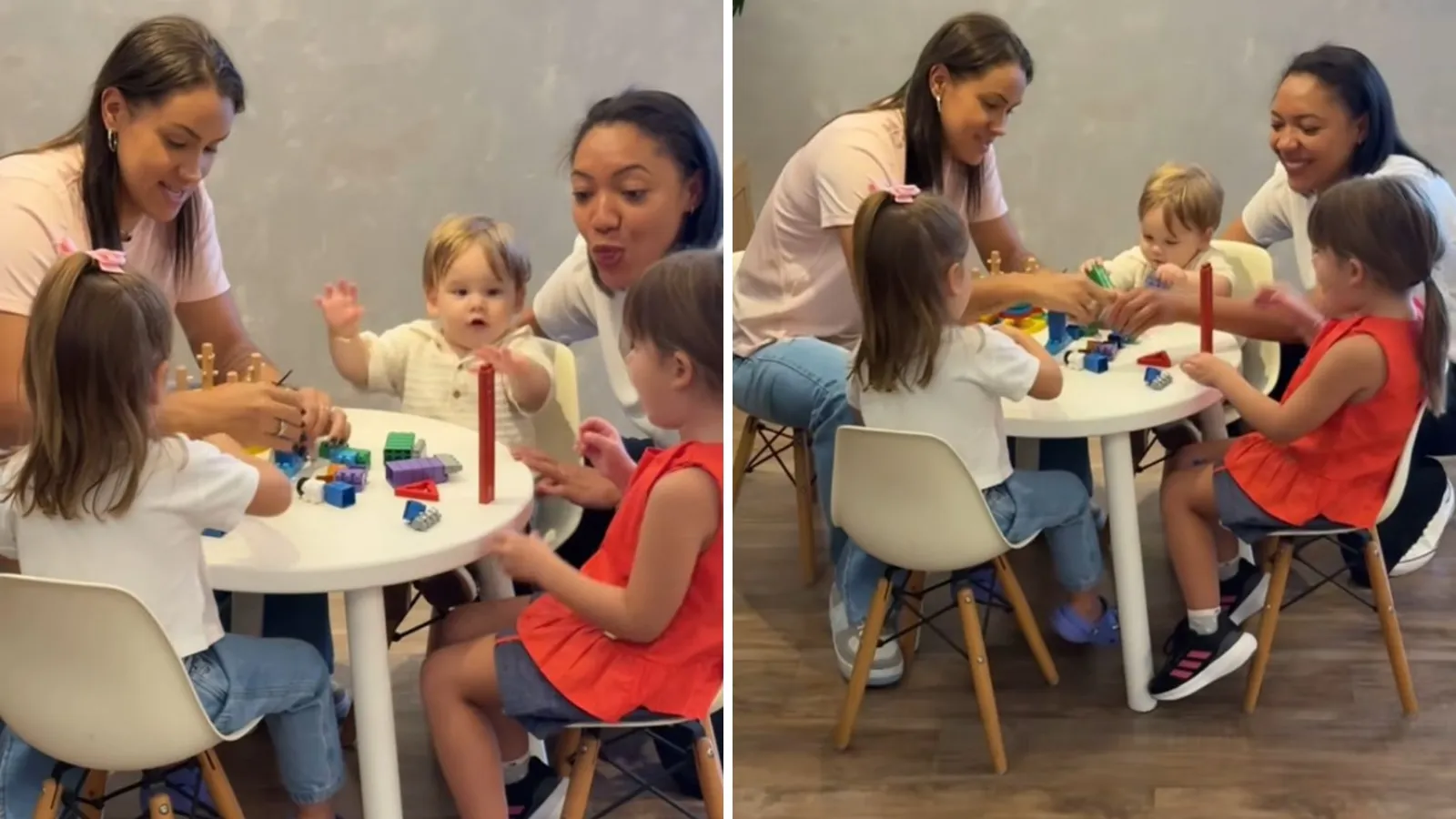 Virginia encanta seguidores ao mostrar os três filhos juntos em momento de brincadeira - Imagem do artigo