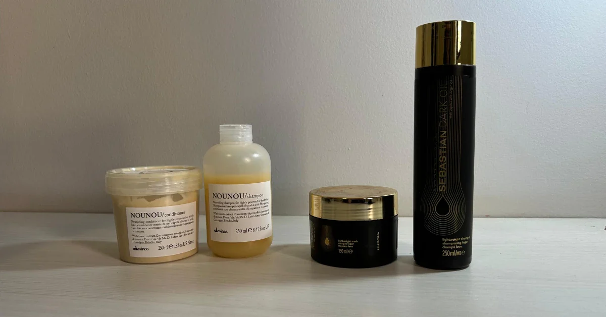 Linha Nounou da Davines vence comparativo de nutrição capilar contra Sebastian Dark Oil - Imagem do artigo