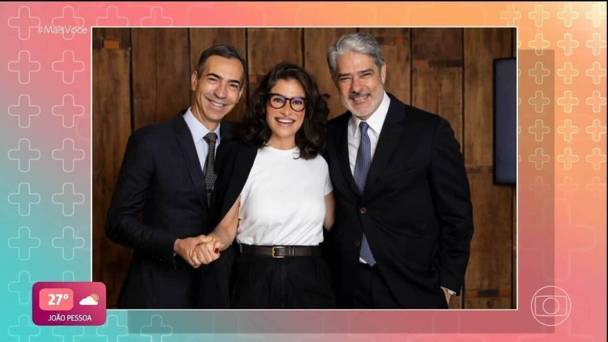 César Tralli planeja ponte-aérea e estuda mudança da família ao assumir o Jornal Nacional - Imagem do artigo