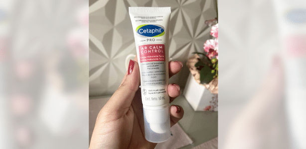 Creme hidratante Ar Calm Control, da Cetaphil, fica abaixo de R$ 100 em compra recorrente e tem boa avaliação de consumidores - Imagem do artigo