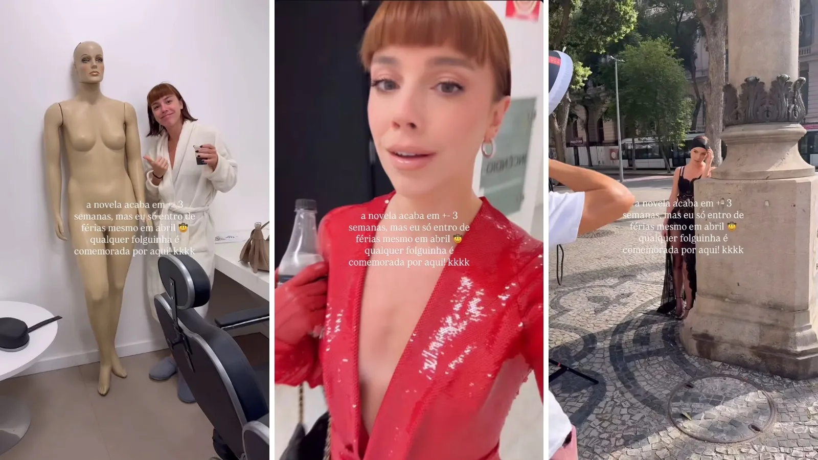 Alice Wegmann comenta fim de Vale Tudo e férias - Imagem do artigo