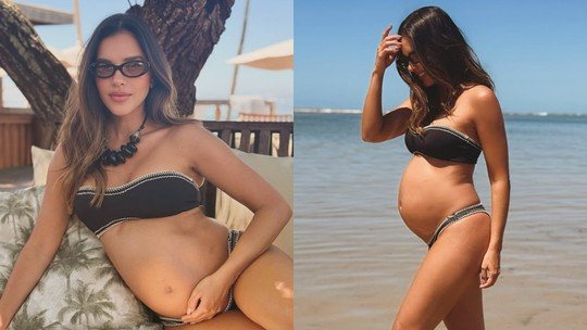 Virginia exibe bronzeado de biquíni roxo após banho de gelo - Imagem do artigo original