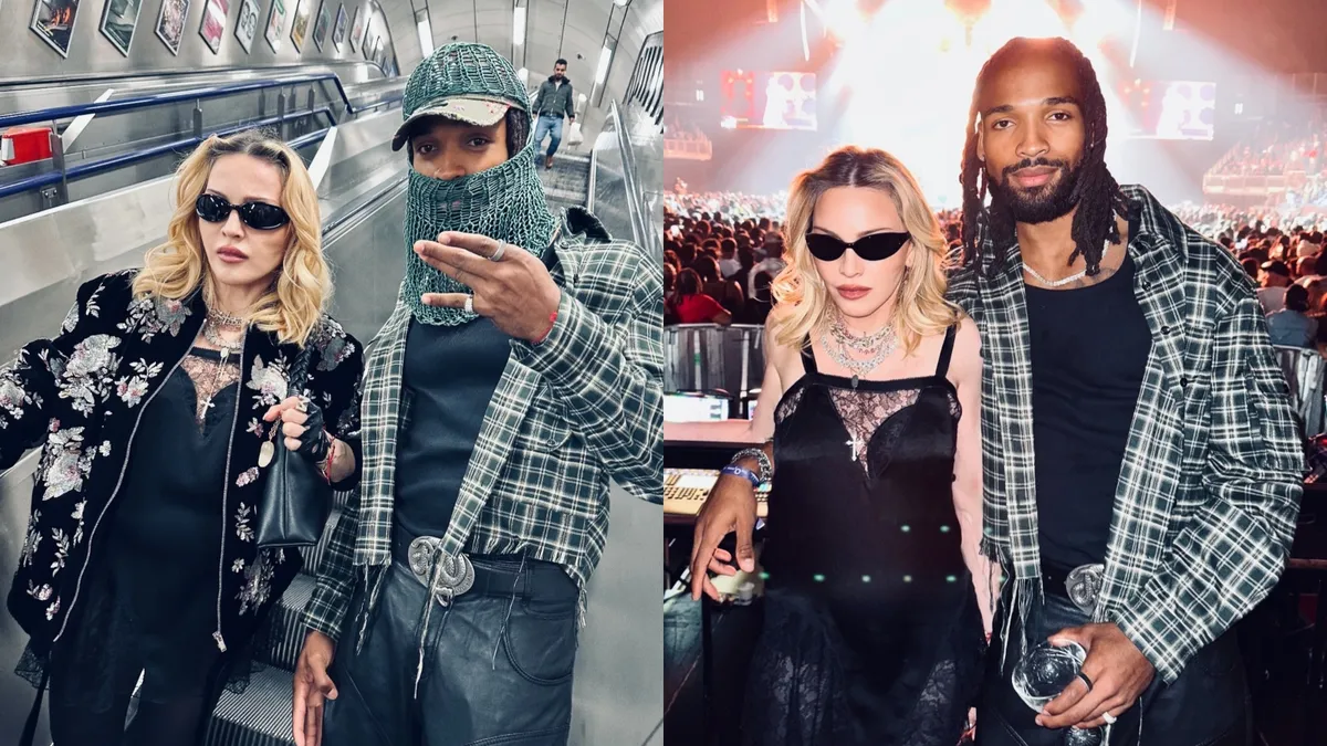 Madonna e namorado Akeem Morris curtem show em Londres - Imagem do artigo