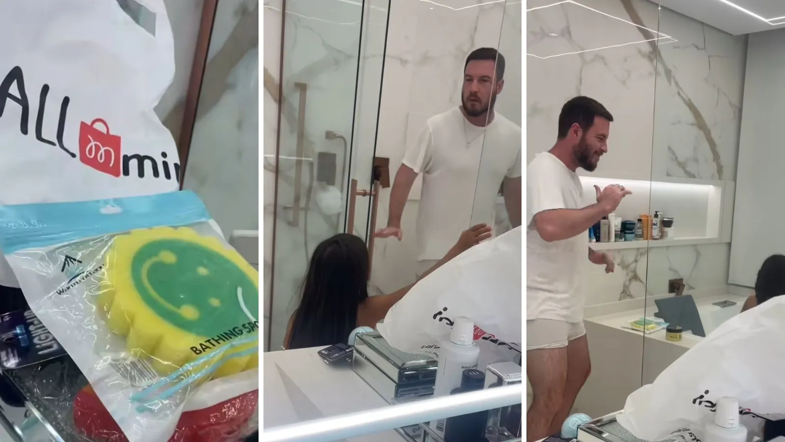 Maíra Cardi exibe superbanho preparado por Thiago Nigro - Imagem do artigo