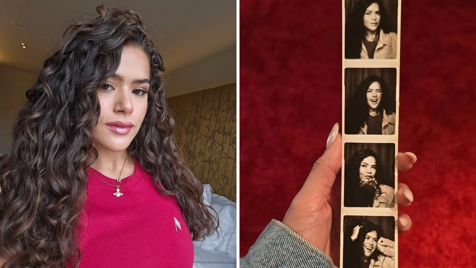 Cachos de Maisa impressionam seguidores no Instagram - Imagem do artigo