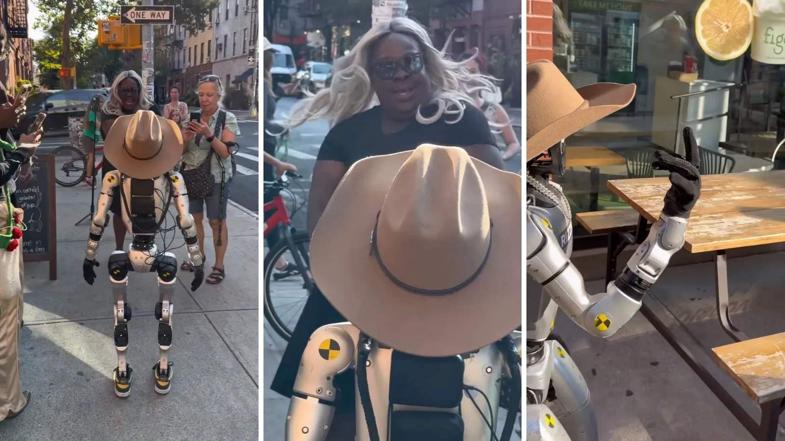 Robô Unitree R1 xinga mulher em Nova York e viraliza - Imagem do artigo