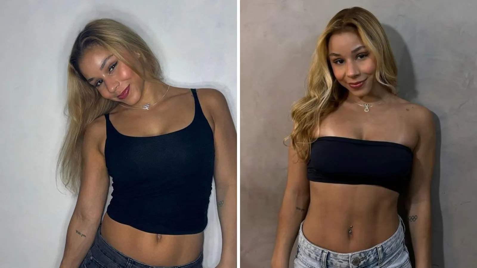 Flávia Saraiva vira meme na ‘escala de altura’ e diverte fãs - Imagem do artigo