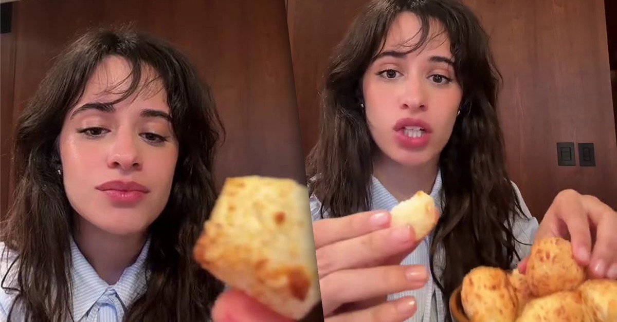 Camila Cabello prova comidas brasileiras e escolhe pão de queijo - Imagem do artigo