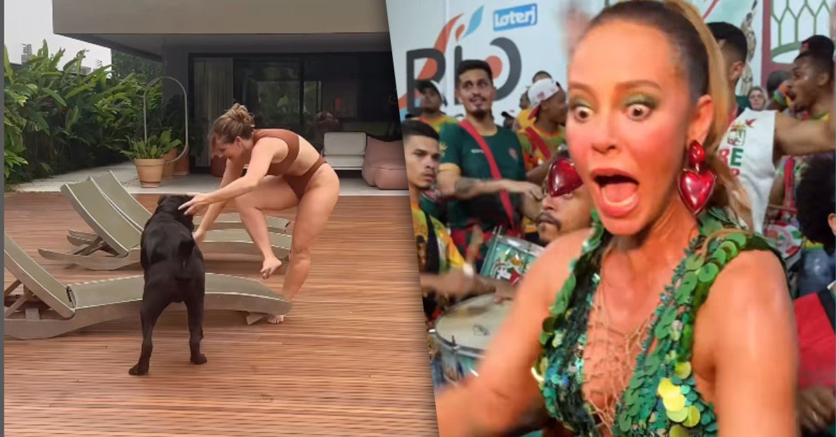 Paolla Oliveira tropeços viram hit e divertem seguidores - Imagem do artigo