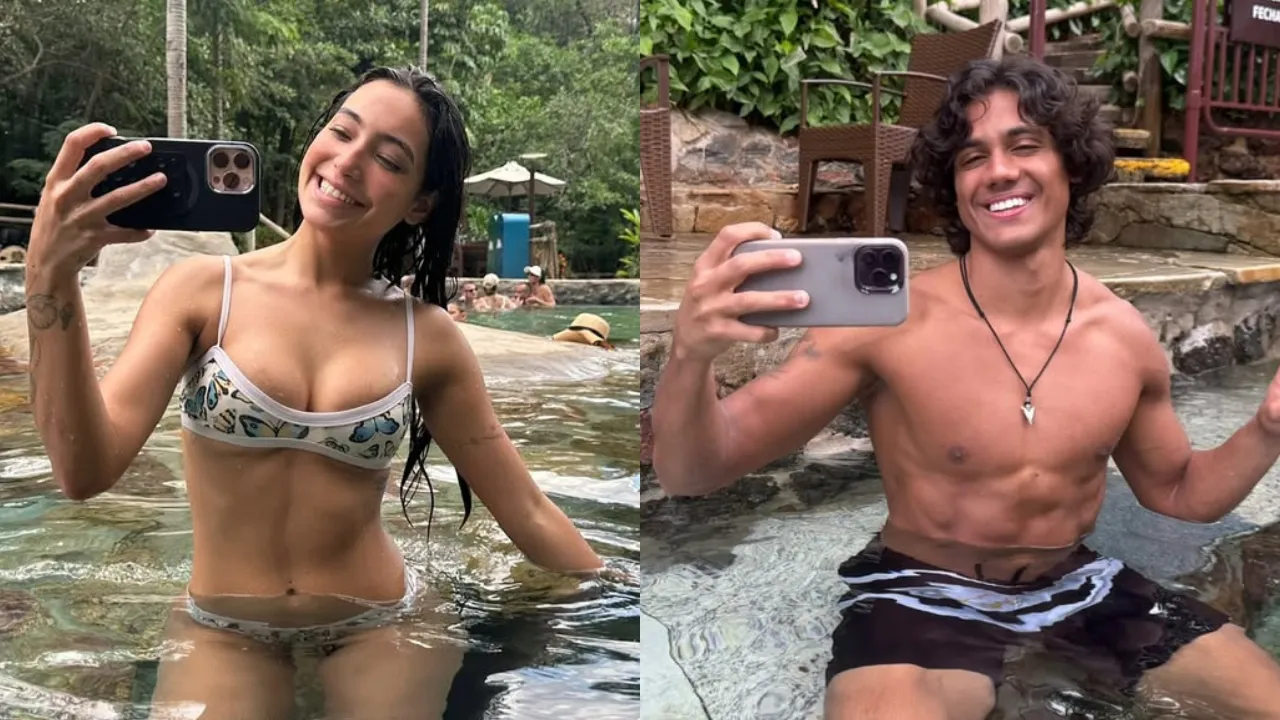 Vanessa Lopes aproveita resort de águas quentes com namorado - Imagem do artigo