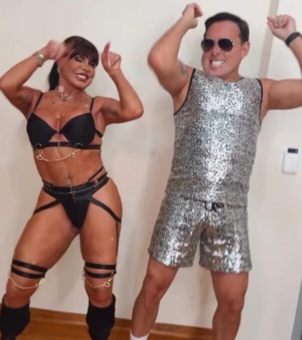 Gretchen dança com marido em vídeo sexy antes do treino - Imagem do artigo original