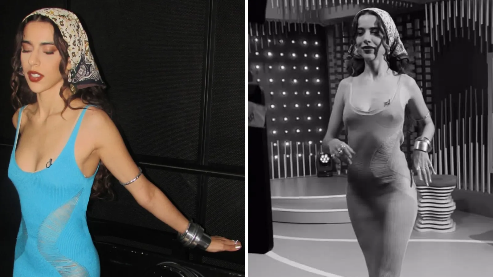 Marina Sena sem sutiã usa vestido transparente no TVZ - Imagem do artigo