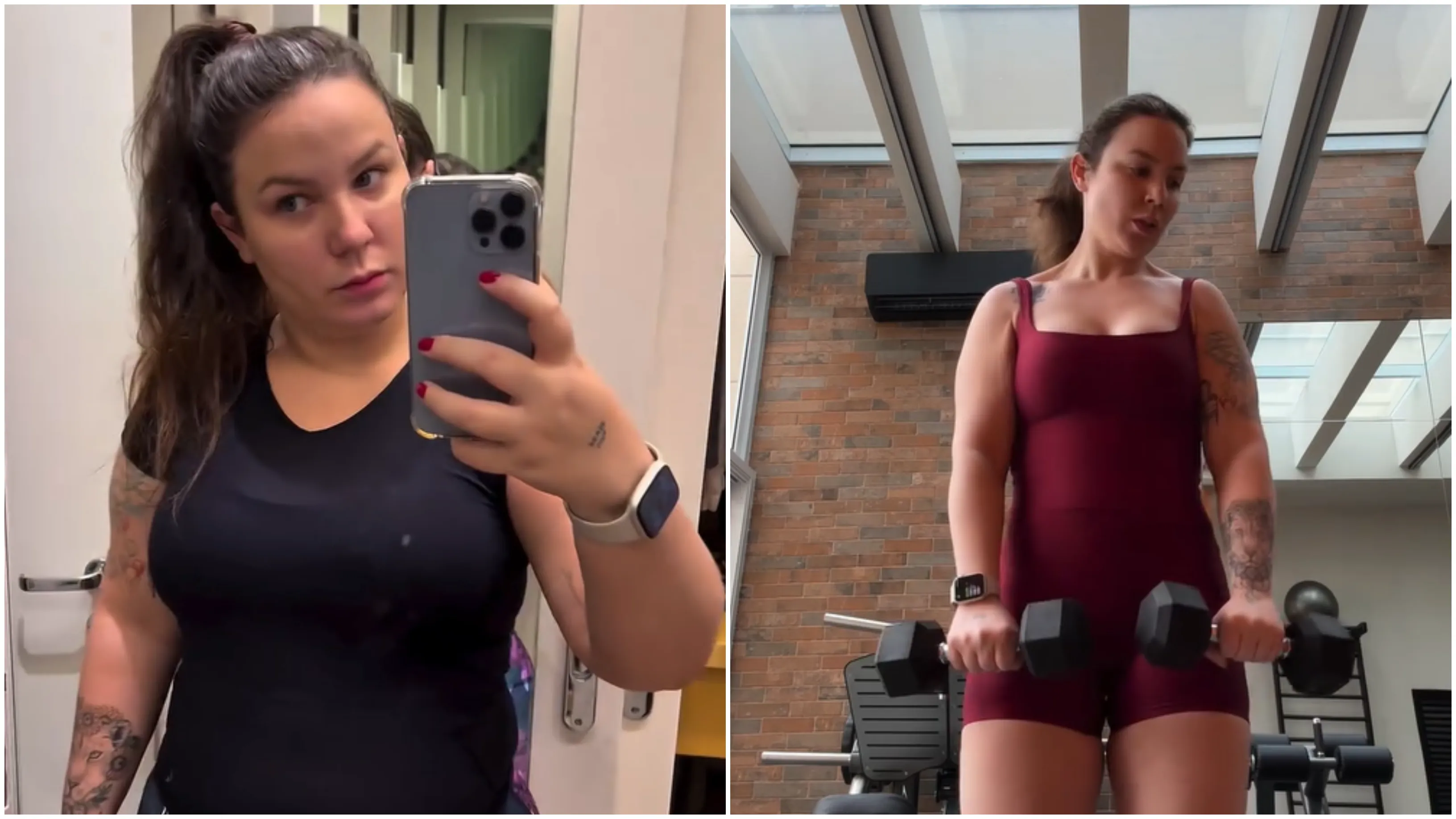 Cacau BBB16 exibe transformação física em antes e depois - Imagem do artigo