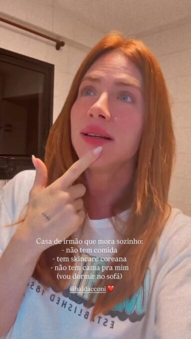 Giovanna Ewbank reclama de hospedagem na casa do irmão - Imagem do artigo original