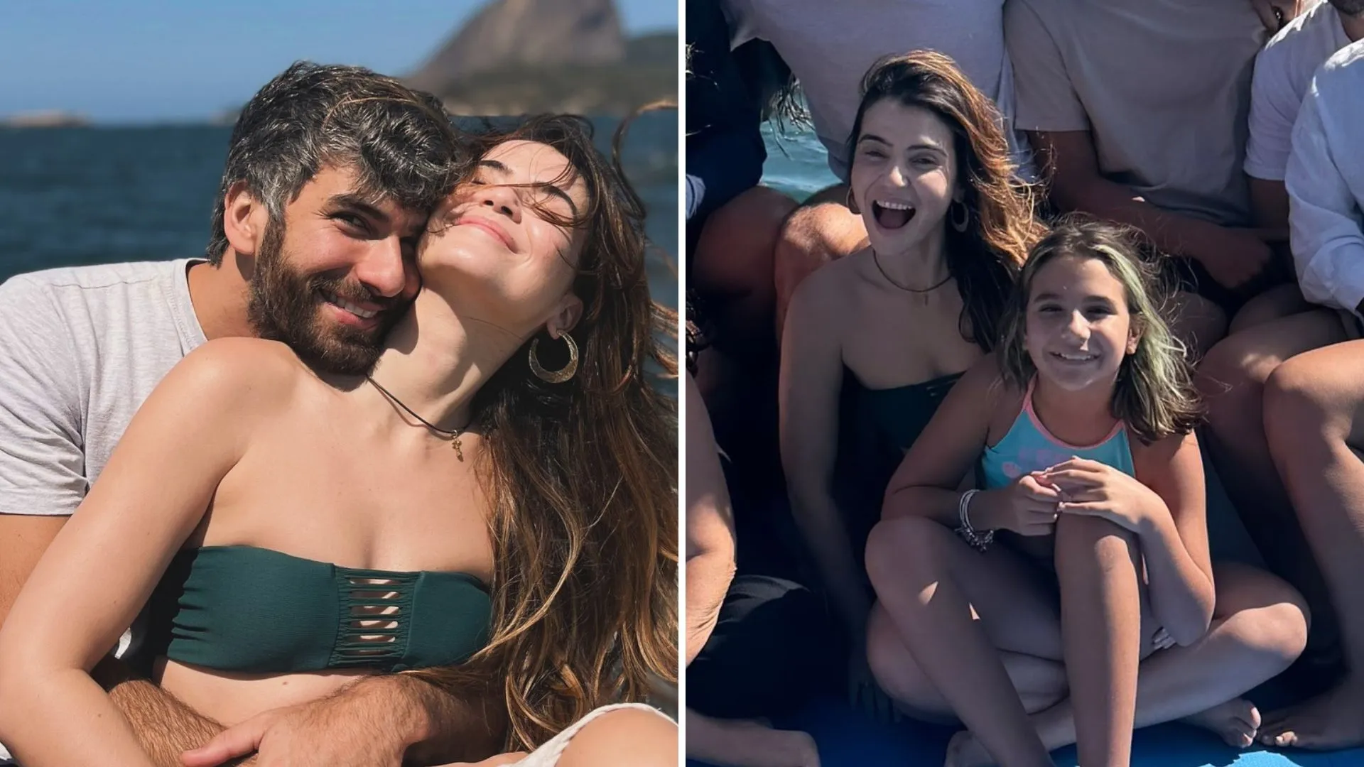 Hugo Moura mostra filha e nova namorada em passeio de barco - Imagem do artigo