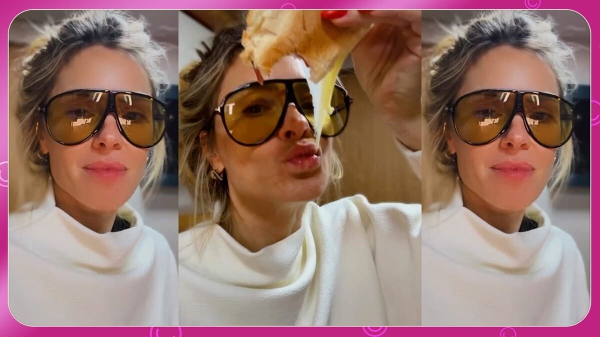 Carolina Dieckmann ensina truque para esquentar sanduíche - Imagem do artigo