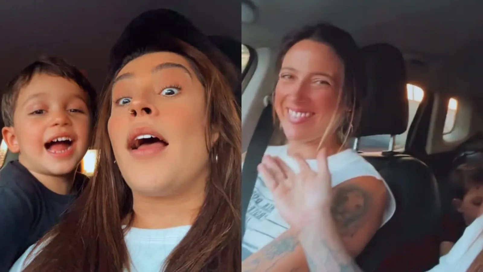 Lauana Prado inicia viagem de férias com noiva e enteado - Imagem do artigo