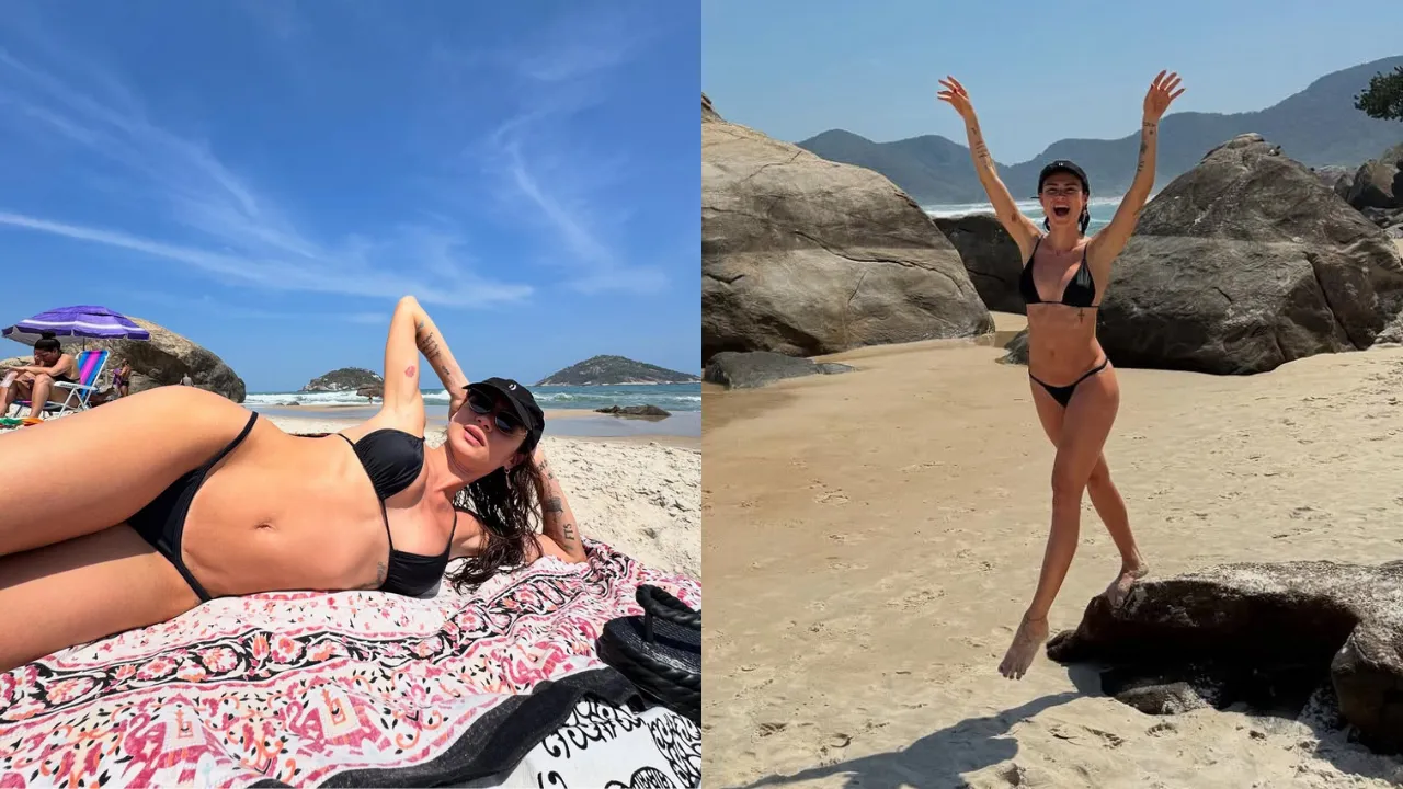 Thaila Ayala de biquíni exibe álbum de praia no Instagram - Imagem do artigo