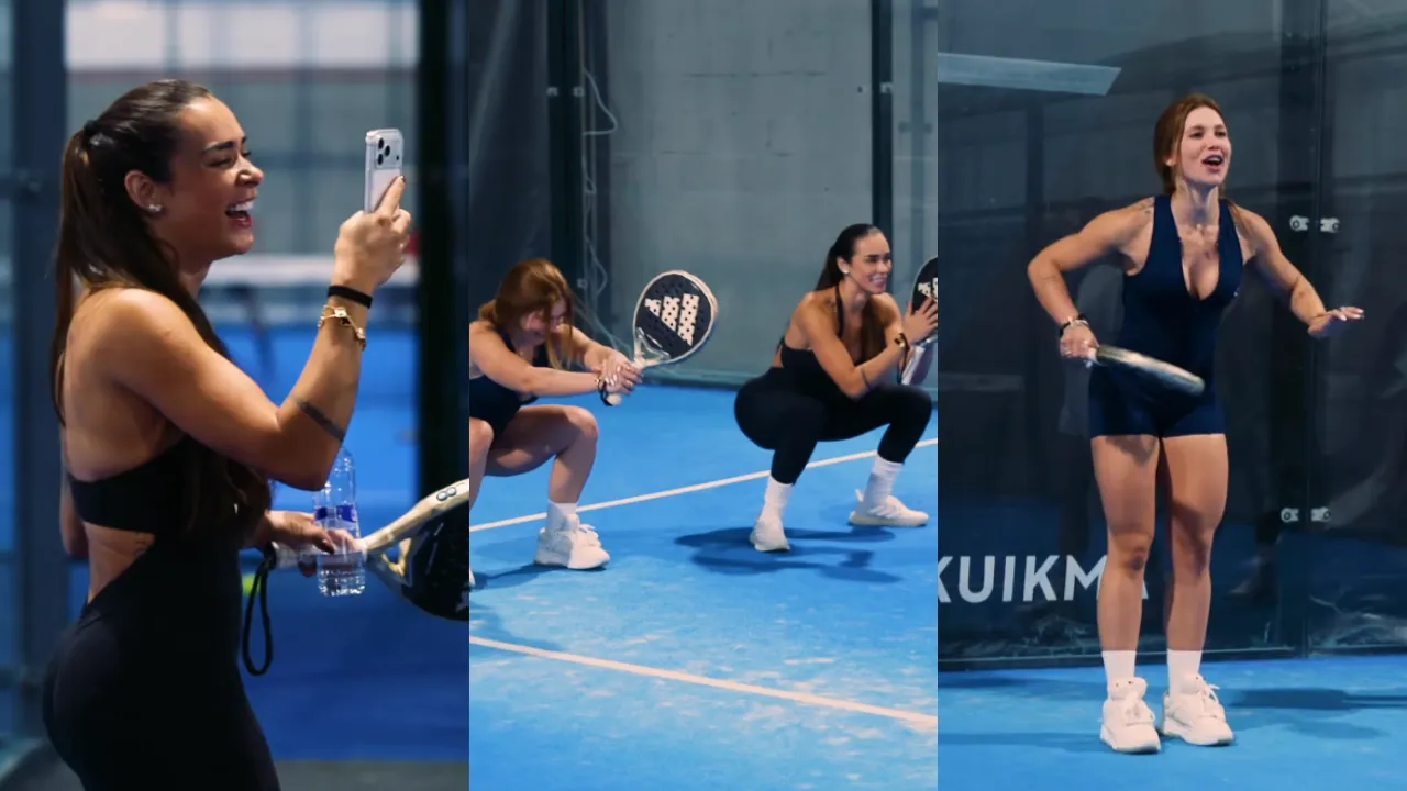 Virginia Fonseca joga padel com Tainá Militão em Madri - Imagem do artigo