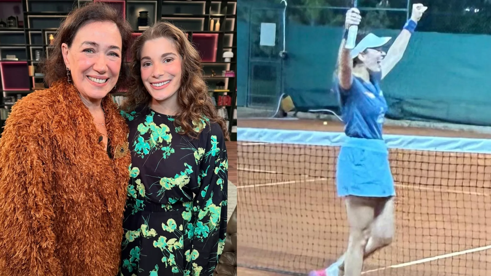 Lilia Cabral elogia filha Giulia após vitória no tênis - Imagem do artigo