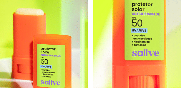 Protetor solar em bastão Sallve promete pele matte - Imagem do artigo