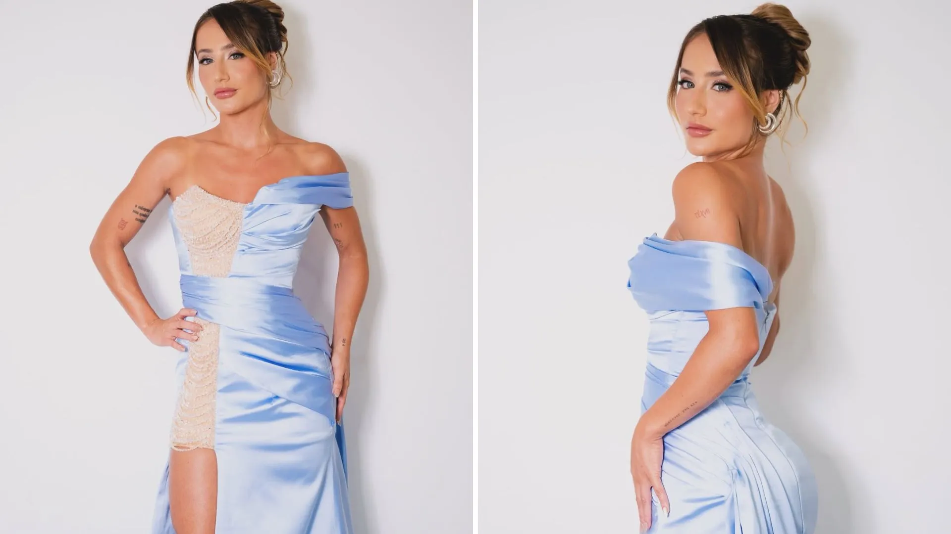 Vestido de Bruna Griphao divide opiniões em casamento de Lexa - Imagem do artigo