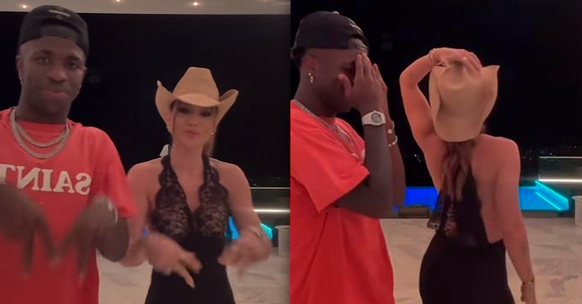 Vini Jr grava dança viral com Virginia pela primeira vez - Imagem do artigo