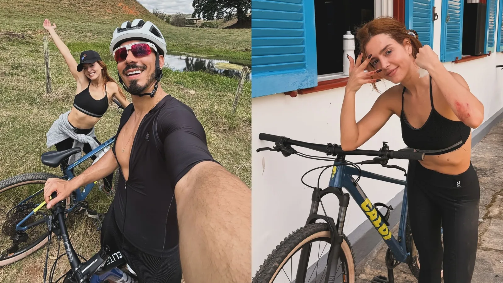 Giovanna Lancellotti se machuca em passeio de bike - Imagem do artigo