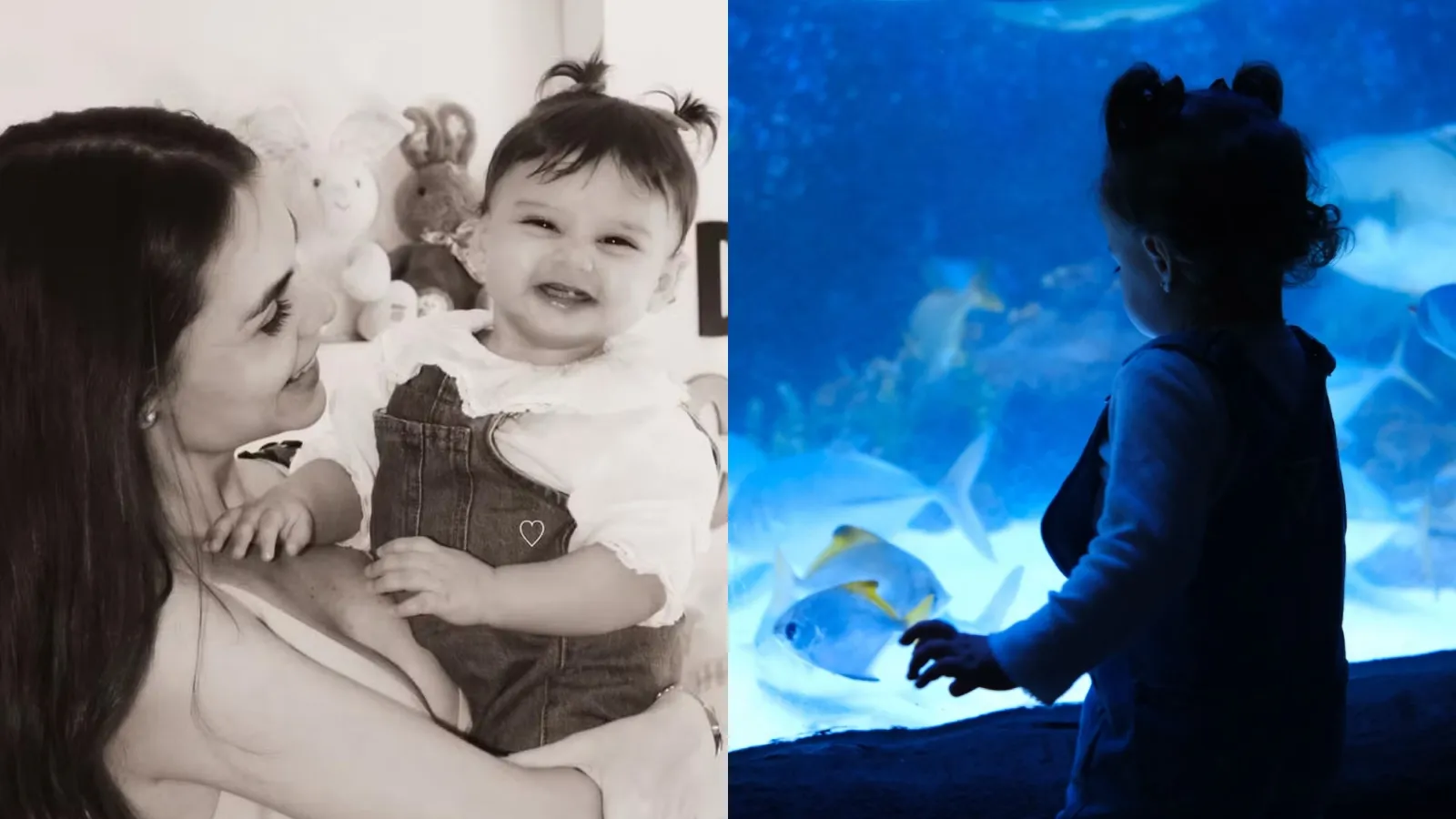 Amanda Kimberlly visita aquário com Helena no feriado - Imagem do artigo