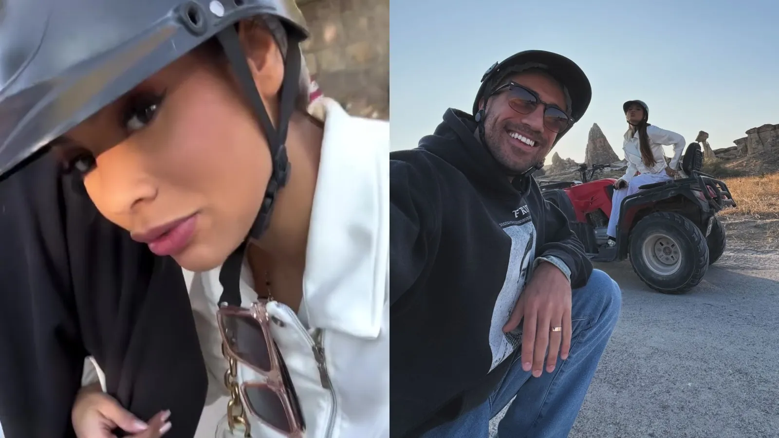 Lexa usa look branco em passeio off-road na Turquia - Imagem do artigo