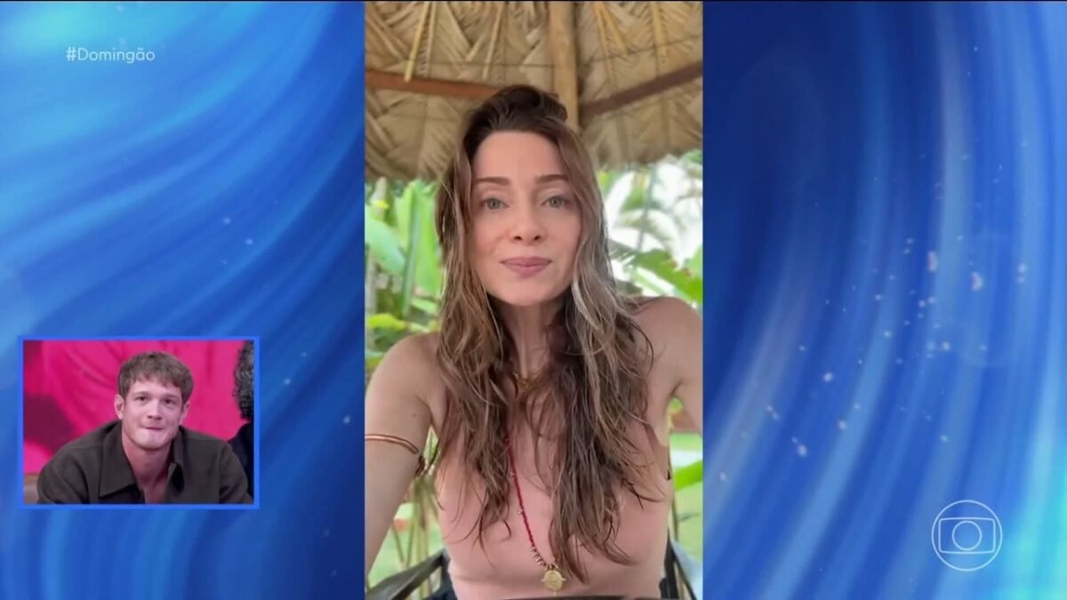 Pedro Novaes se emociona com homenagem dos pais no Domingão - Imagem do artigo