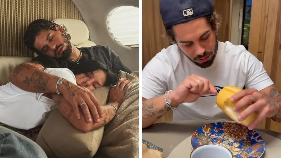 Ana Castela e Zé Felipe exibem momentos de romance - Imagem do artigo