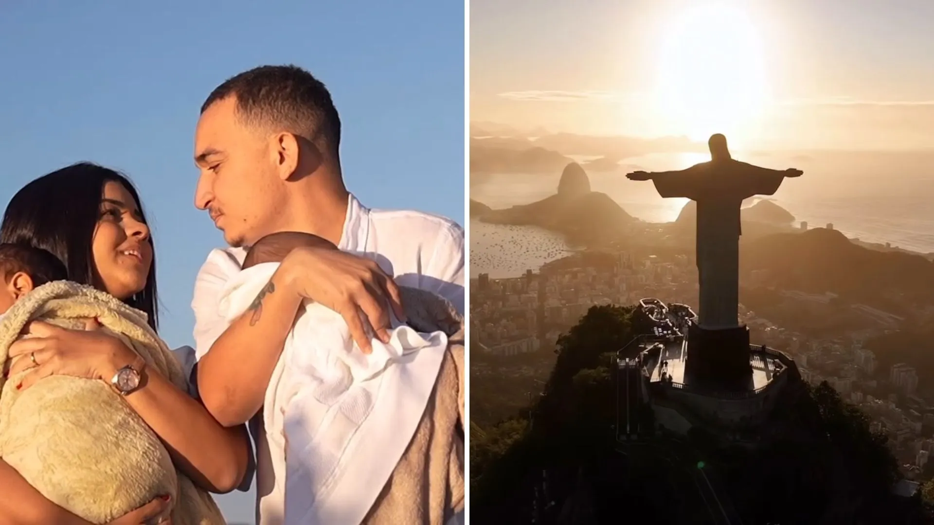 Batismo dos filhos de João Gomes reúne família no Cristo - Imagem do artigo