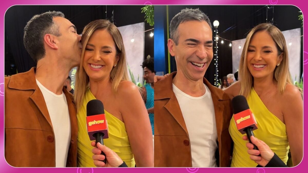César Tralli grava mensagem de fim de ano da Globo com Ticiane - Imagem do artigo