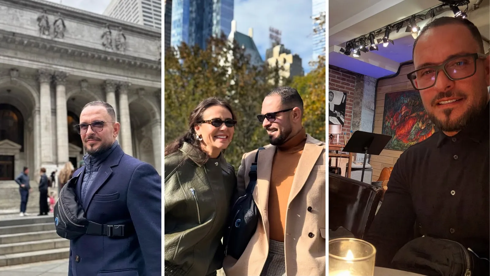 Diogo Nogueira compartilha álbum de viagem em Nova York - Imagem do artigo