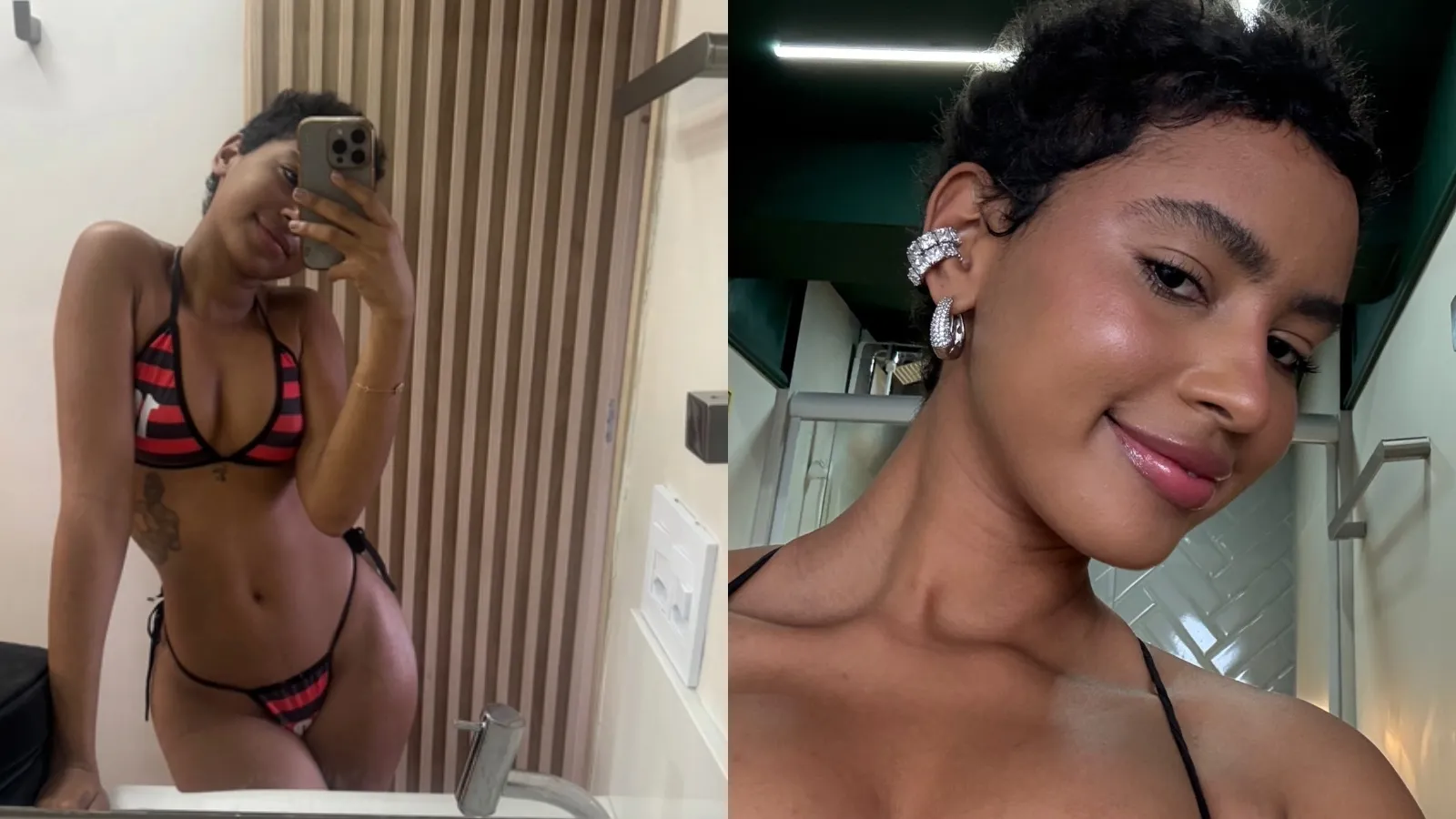 Gabz biquíni do Flamengo empolga fãs nas redes sociais - Imagem do artigo