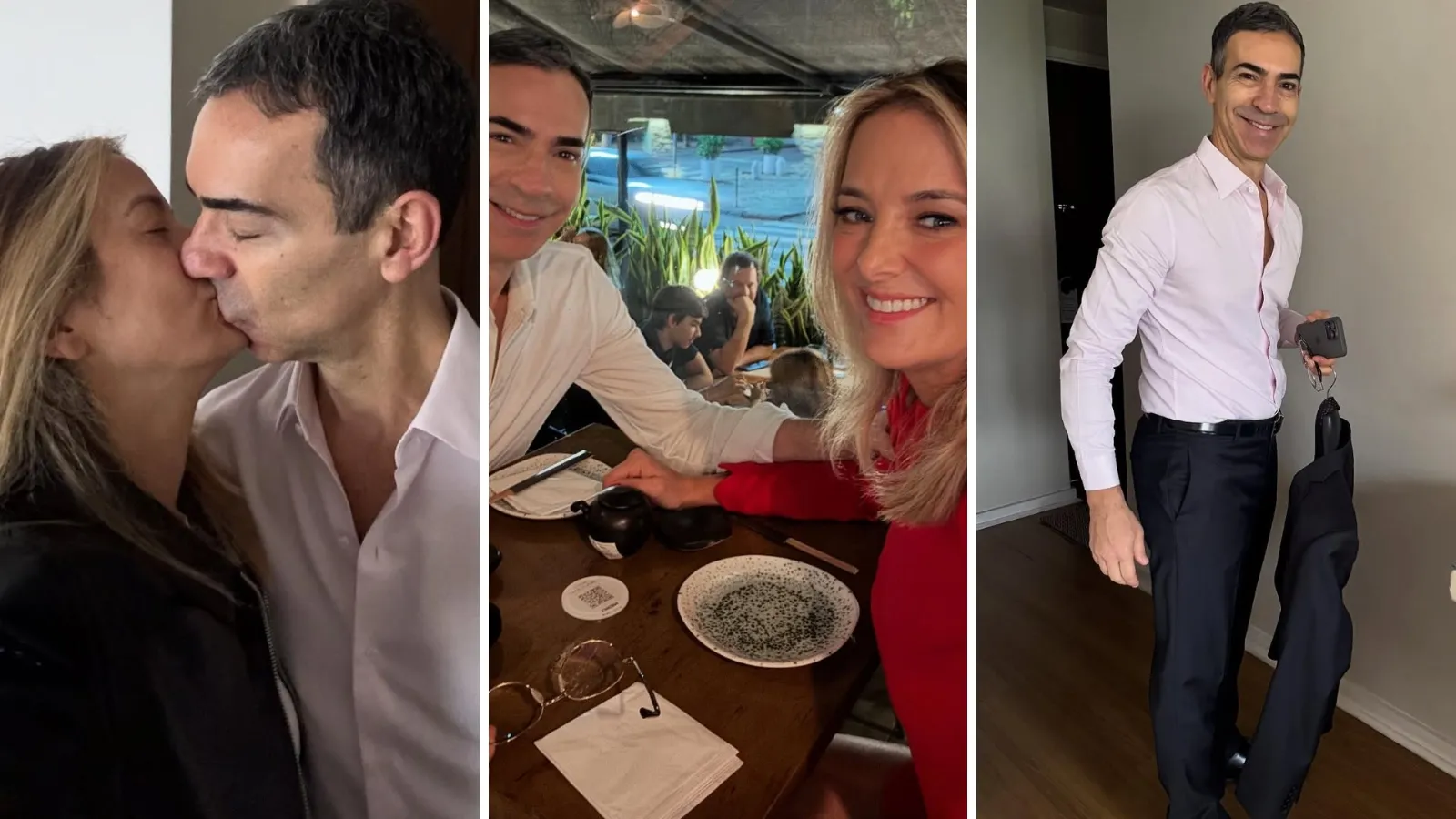 Ticiane Pinheiro visita César Tralli em viagem de 24h - Imagem do artigo