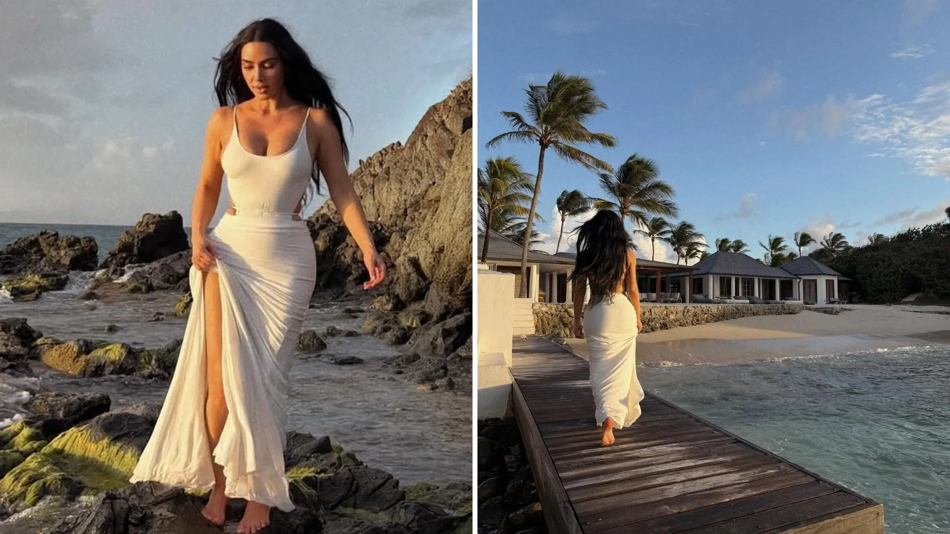 Kim Kardashian exibe beleza em ilha particular de luxo - Imagem do artigo