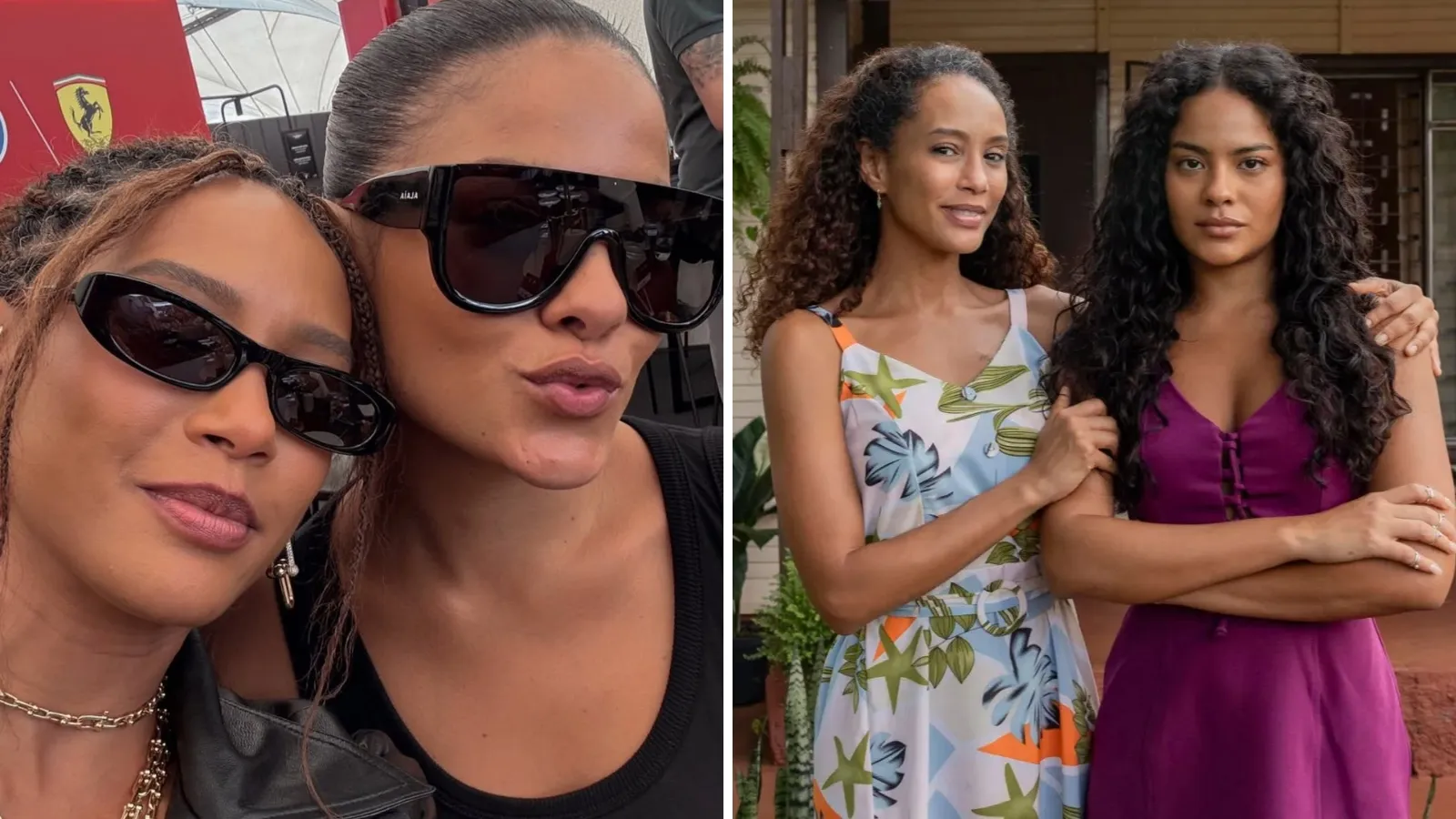 Taís Araujo e Bella Campos posam juntas após novela - Imagem do artigo