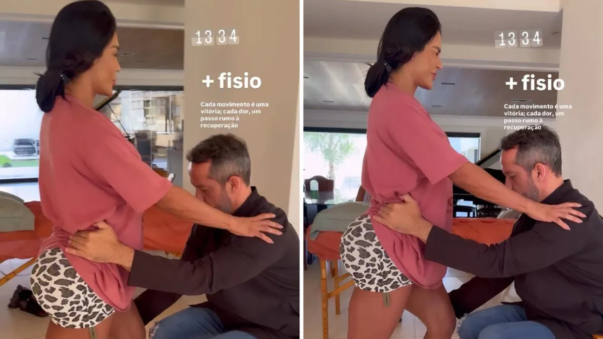 Gracyanne Barbosa avança na fisioterapia pós-lesão - Imagem do artigo