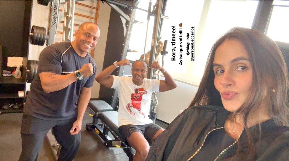 Carol Peixinho retoma treinos quase 2 meses após parto - Imagem do artigo original