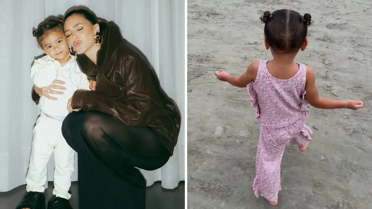 Bruna Biancardi leva Mavie à praia de Santos e diverte fãs - Imagem do artigo