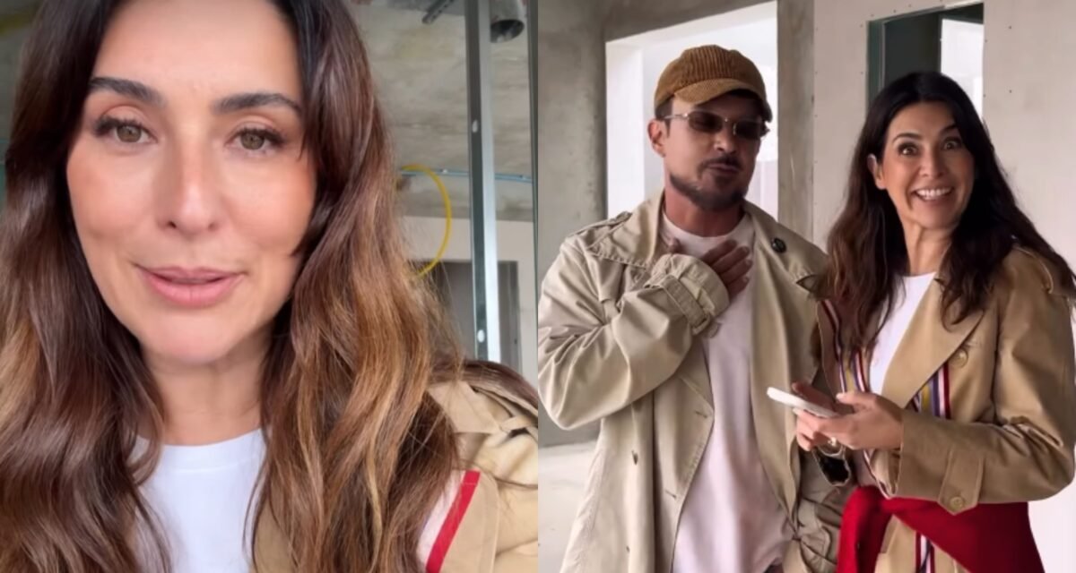 Fernanda Paes Leme visita cobertura comprada em SP - Imagem do artigo