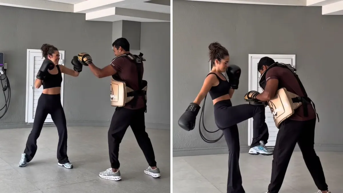 Maisa Muay Thai: atriz retorna aos treinos após 3 meses - Imagem do artigo