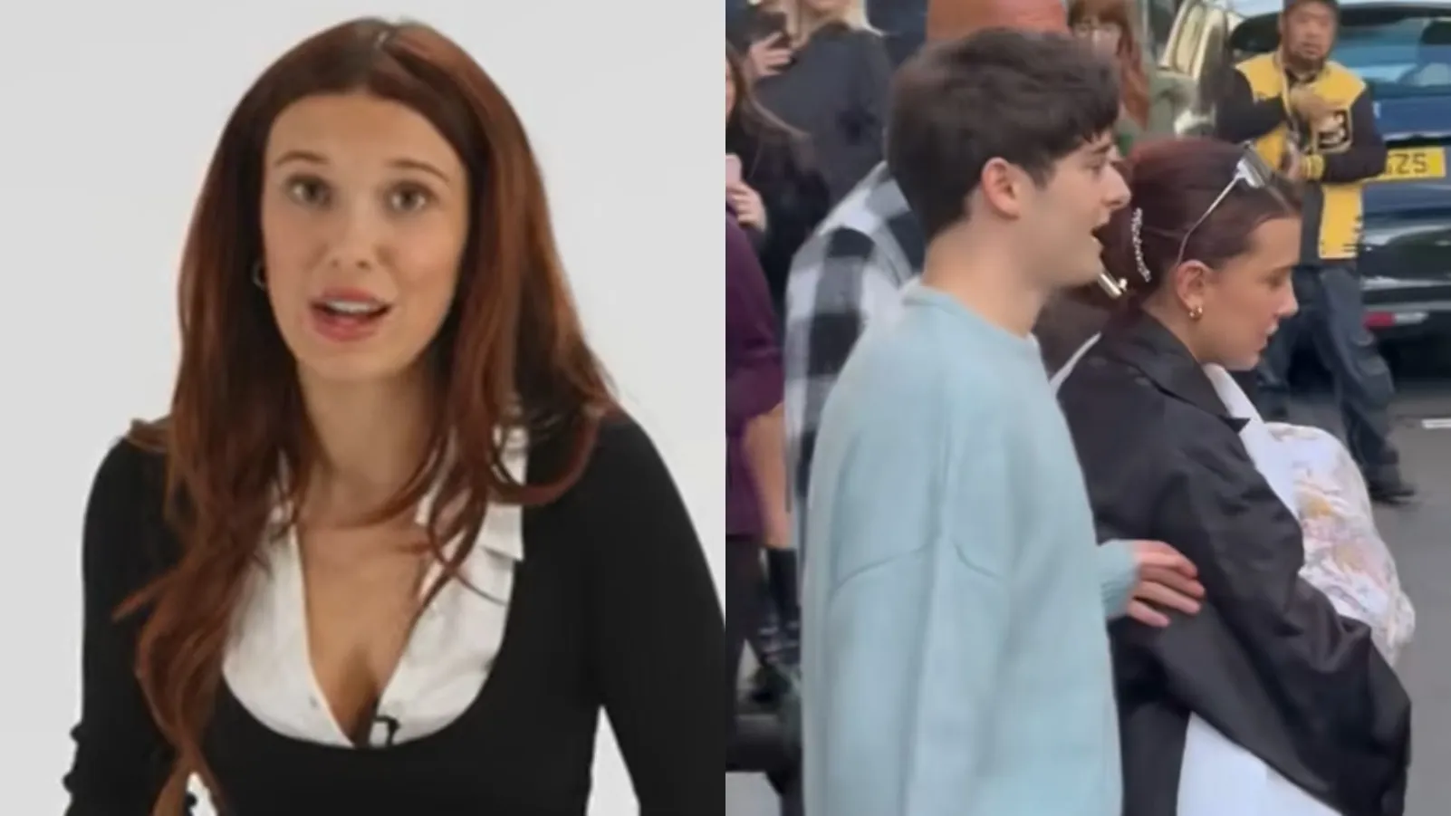 Millie Bobby Brown leva filha a set e rouba a cena - Imagem do artigo