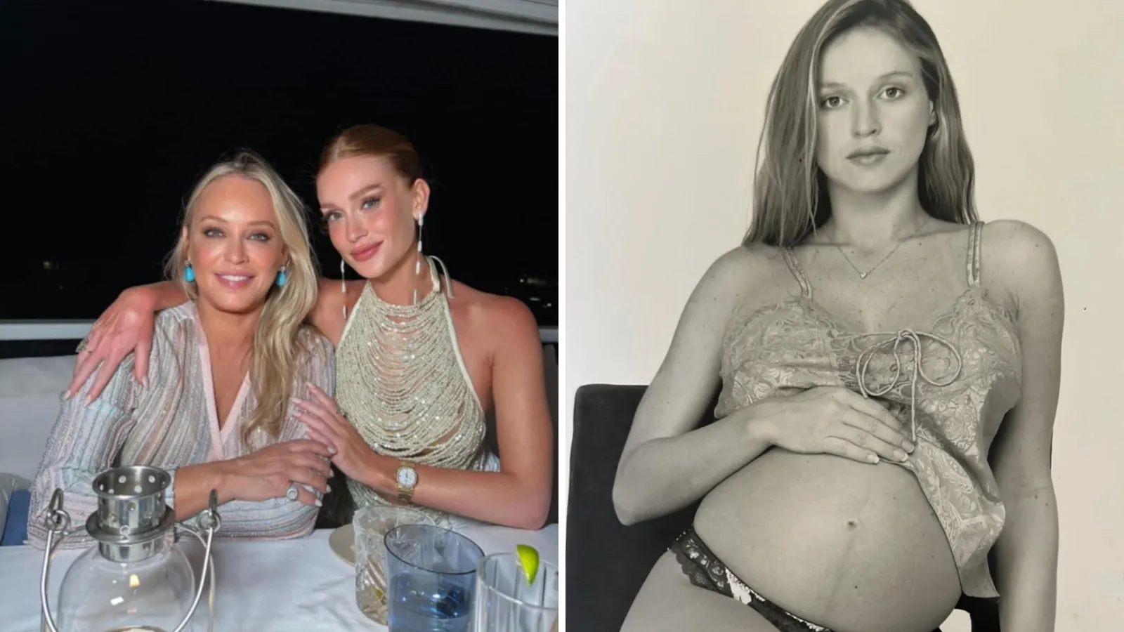 Marina Ruy Barbosa exibe foto inédita da mãe grávida - Imagem do artigo