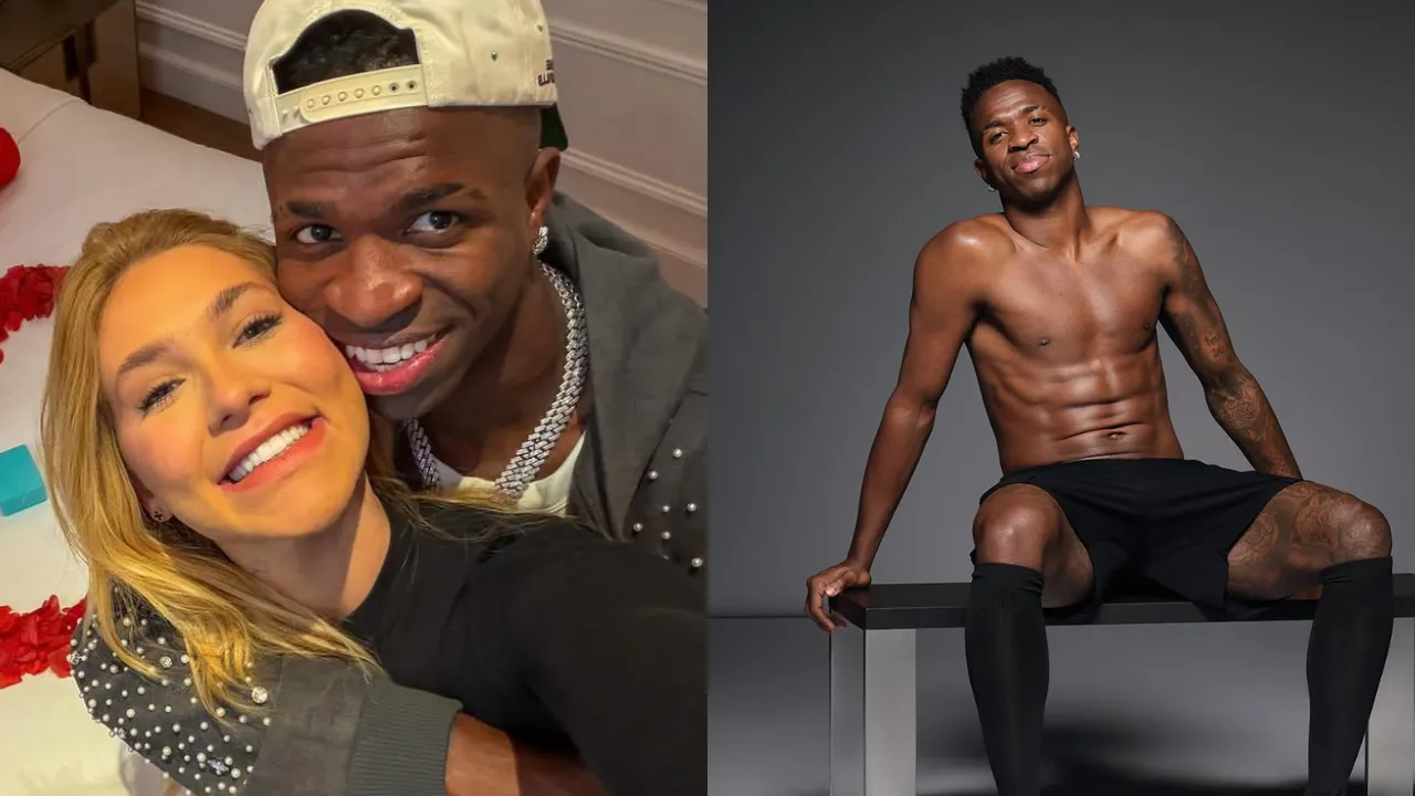 Vini Jr recebe bronca de Virginia após foto sem camiseta - Imagem do artigo