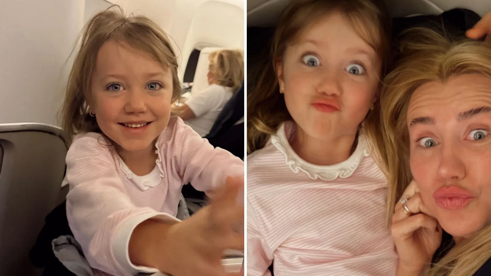 Ana Paula Siebert exalta filha em voo de 11 horas sem stress - Imagem do artigo